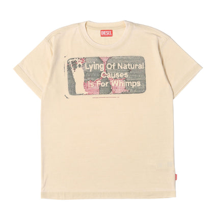 25SS バーンアウトウォッシュ加工 グラフィックロゴ Tシャツ (T-NORM-T2)