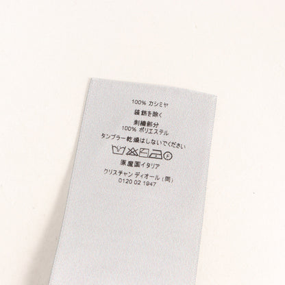 現行モデル CD Icon ラウンドネック カシミヤニット セーター