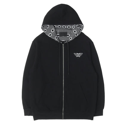 22AW ジオメトリックトライアングル スウェット ジップパーカー