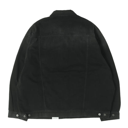 24SS サイズステッカー オーバーサイズ デニムジャケット (Denim Size Sticker Jacket)