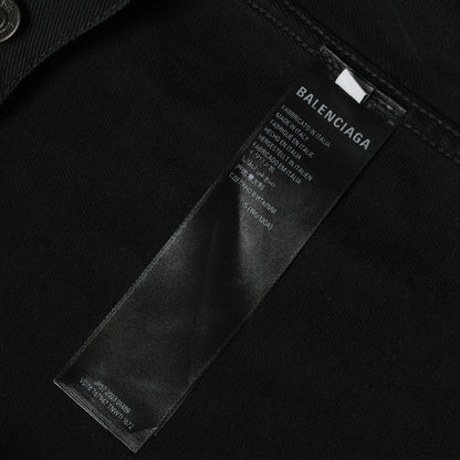 24SS サイズステッカー オーバーサイズ デニムジャケット (Denim Size Sticker Jacket)