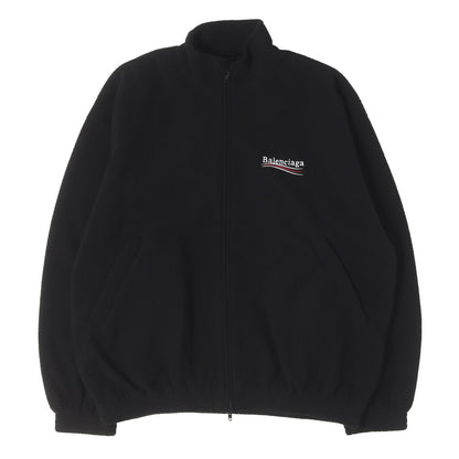 23AW キャンペーンロゴ フリースジャケット (Oversized Logo Embroidered Fleece Jacket)