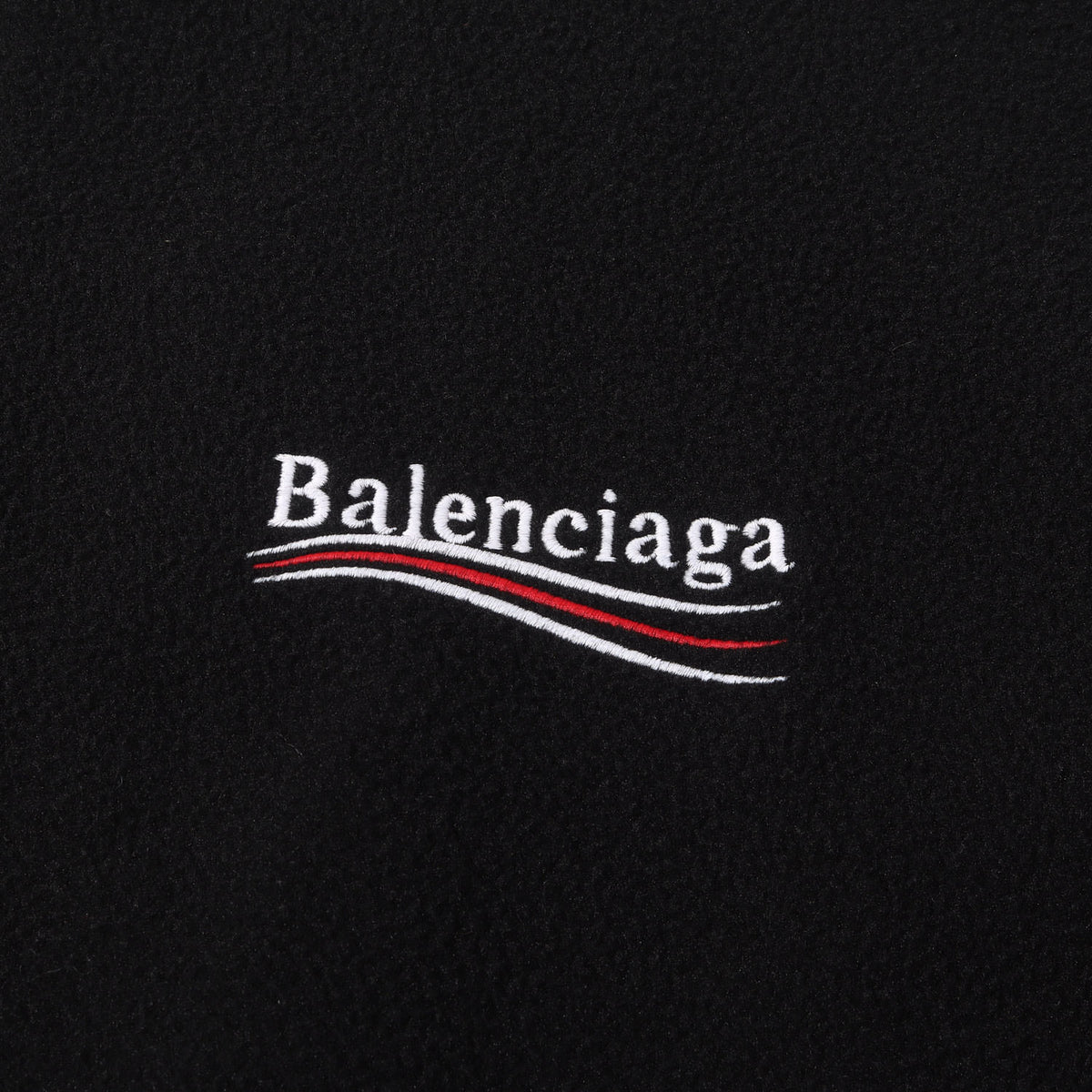 23AW キャンペーンロゴ フリースジャケット (Oversized Logo Embroidered Fleece Jacket)