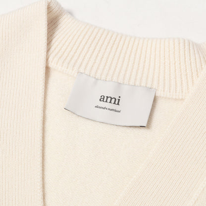 近年モデル Ami De Coeur メリノウール フェルトニット カーディガン