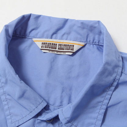 26SS ロゴ刺繍 タイプライター 半袖 ワークシャツ (SD DRESS WORK SHIRT SS)