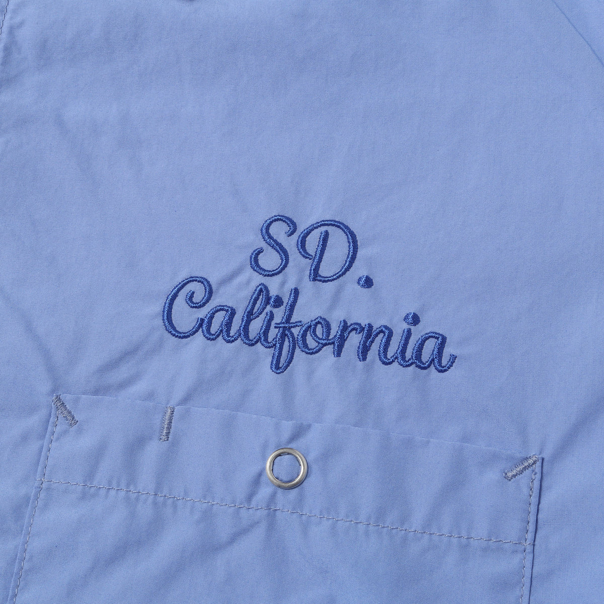 26SS ロゴ刺繍 タイプライター 半袖 ワークシャツ (SD DRESS WORK SHIRT SS)