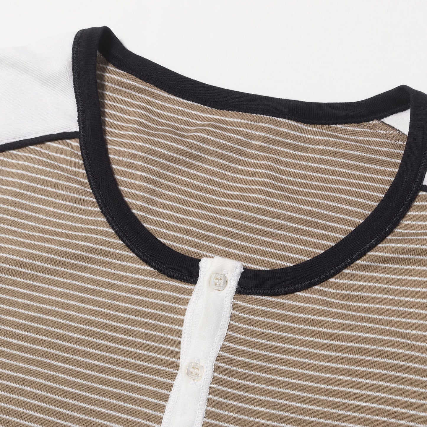 00s ボーダー ハイゲージ ニット Tシャツ