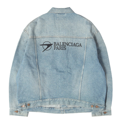 21SS USED加工 コーポレートロゴ刺繍 デニムジャケット (Corporate Logo Denim Jacket)