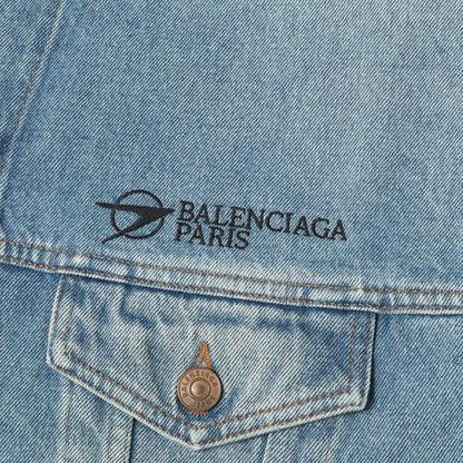 21SS USED加工 コーポレートロゴ刺繍 デニムジャケット (Corporate Logo Denim Jacket)