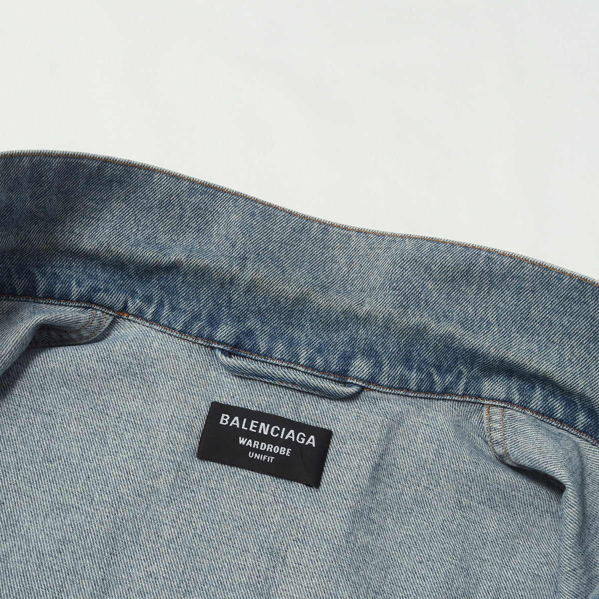 21SS USED加工 コーポレートロゴ刺繍 デニムジャケット (Corporate Logo Denim Jacket)