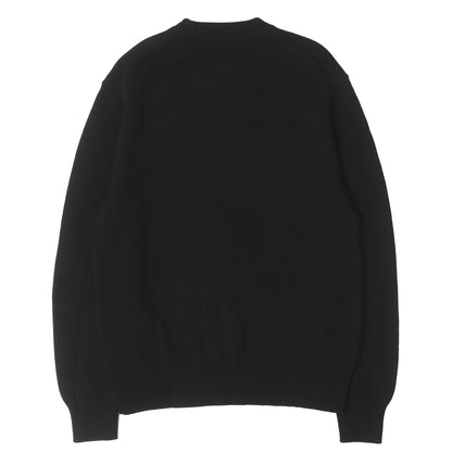 23SS カレッジロゴ カシミヤ混ニット セーター (College Embroidered Crewneck Sweater)