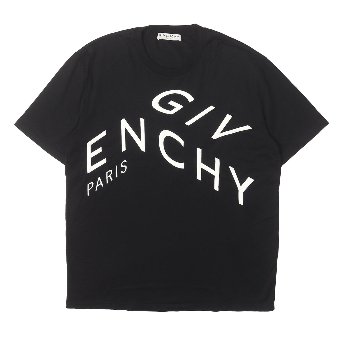 21SS ロゴ 刺繍 Ｔシャツ (REFRACTED EMBROIDERY SLIM FIT T-SHIRT)