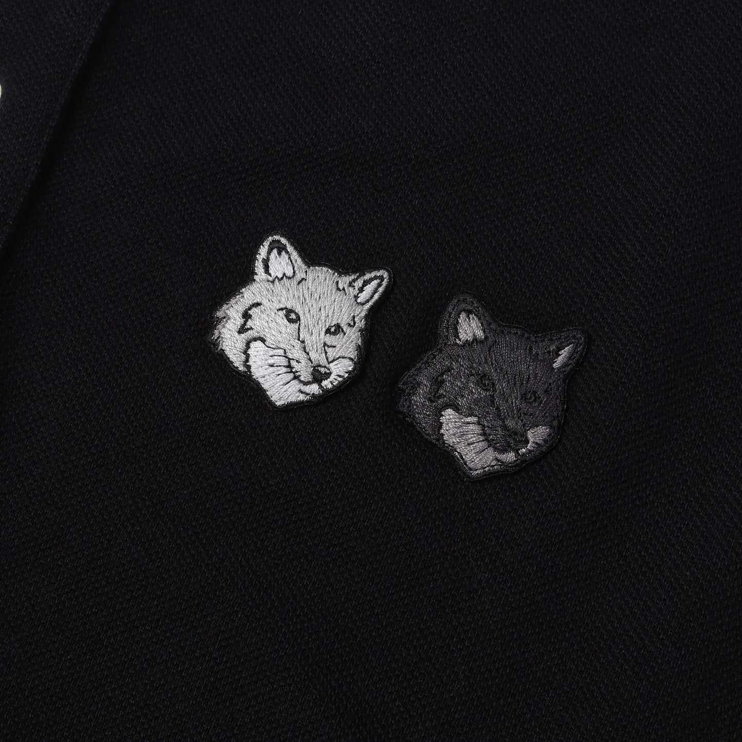 24SS ダブル ボールド フォックスヘッド パッチ コンフォート ポロシャツ (DOUBLE BOLD FOX HEAD PATCH COMFORT POLO)