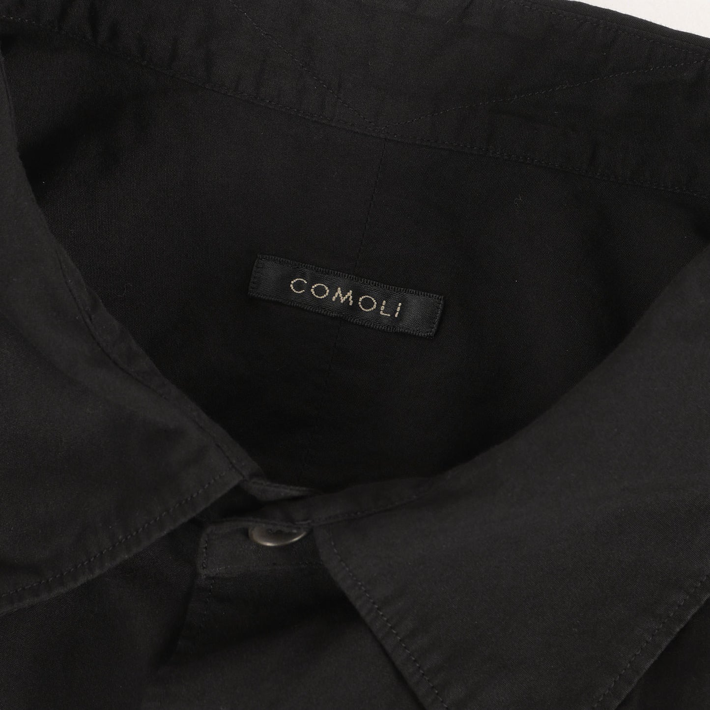 26AW 製品染め ブラック コモリシャツ