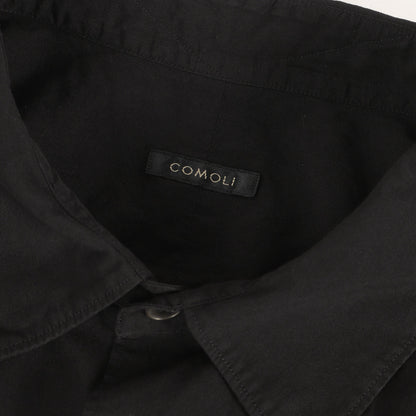 26AW 製品染め ブラック コモリシャツ