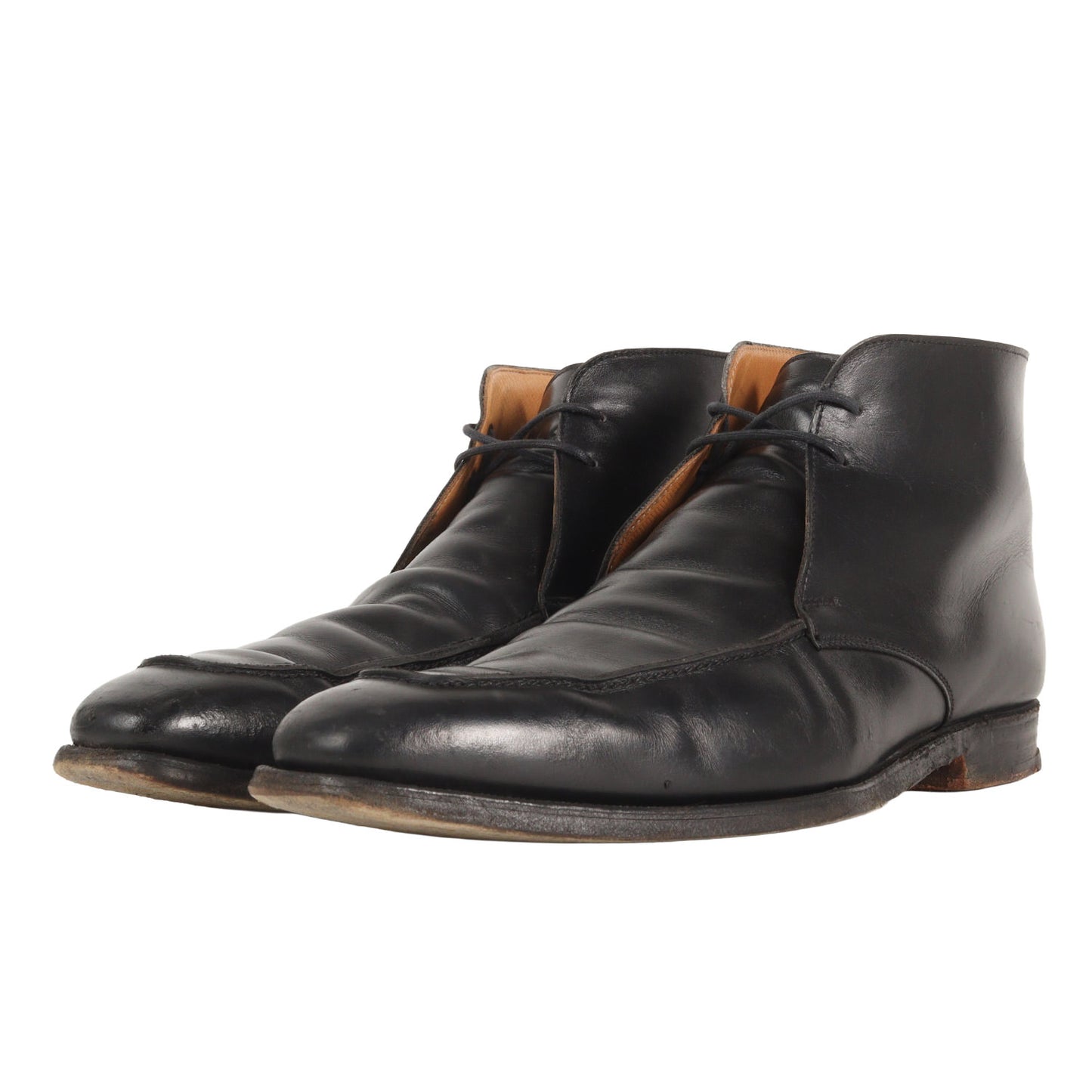 × Paul Smith スクエアトゥ レザー シューズ (X42414) / MADE IN ENGLAND