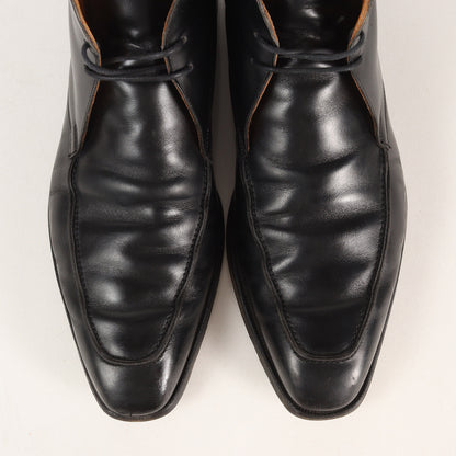 × Paul Smith スクエアトゥ レザー シューズ (X42414) / MADE IN ENGLAND
