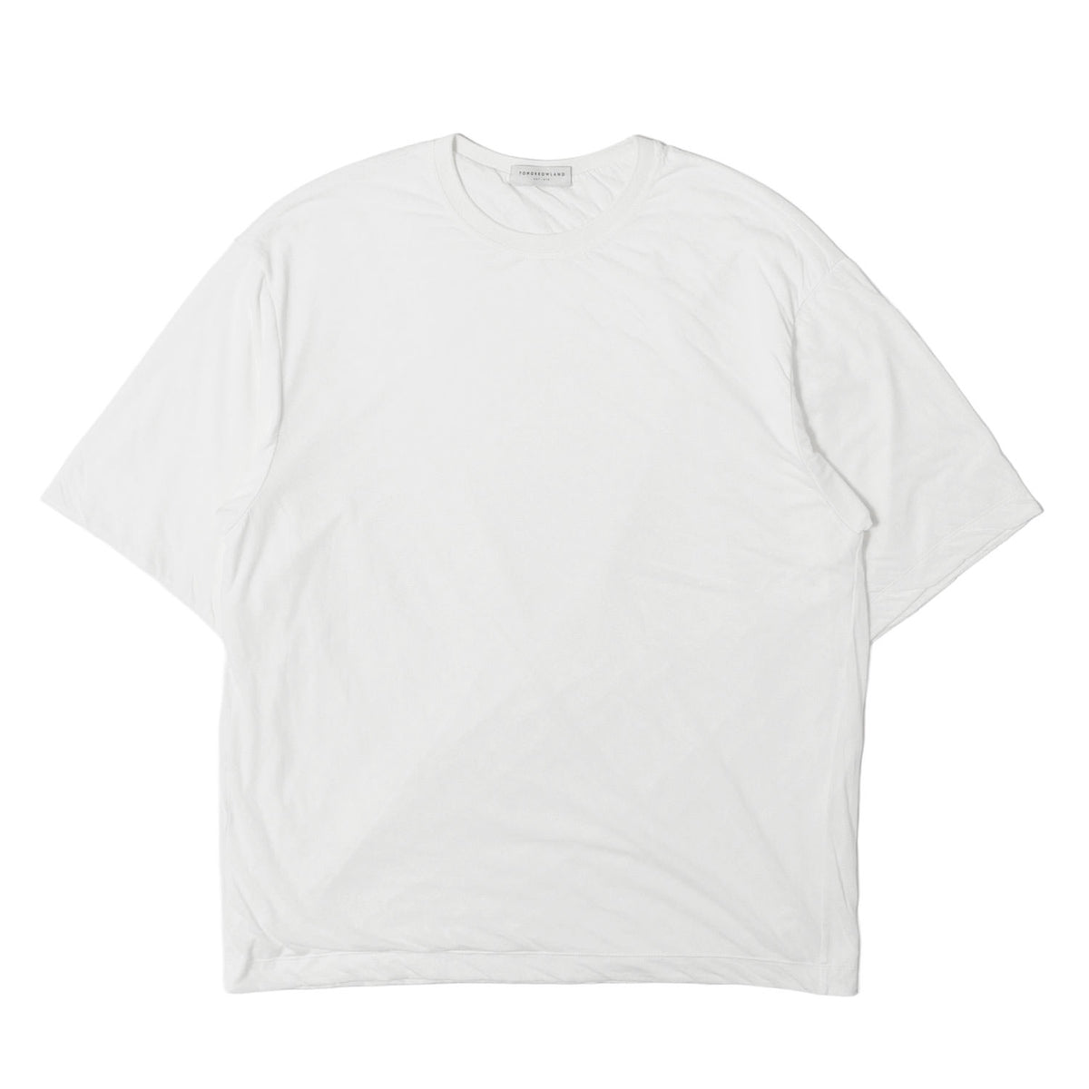 26SS スイスコットン ダブルフェイス ハイゲージTシャツ