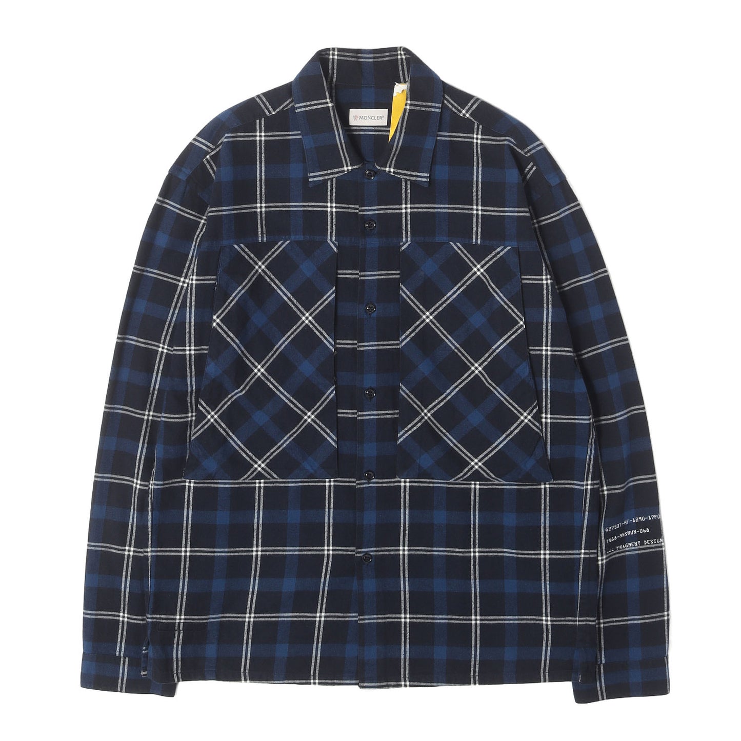 × fragment design バックロゴ チェック フランネルシャツ (CAMICIA)