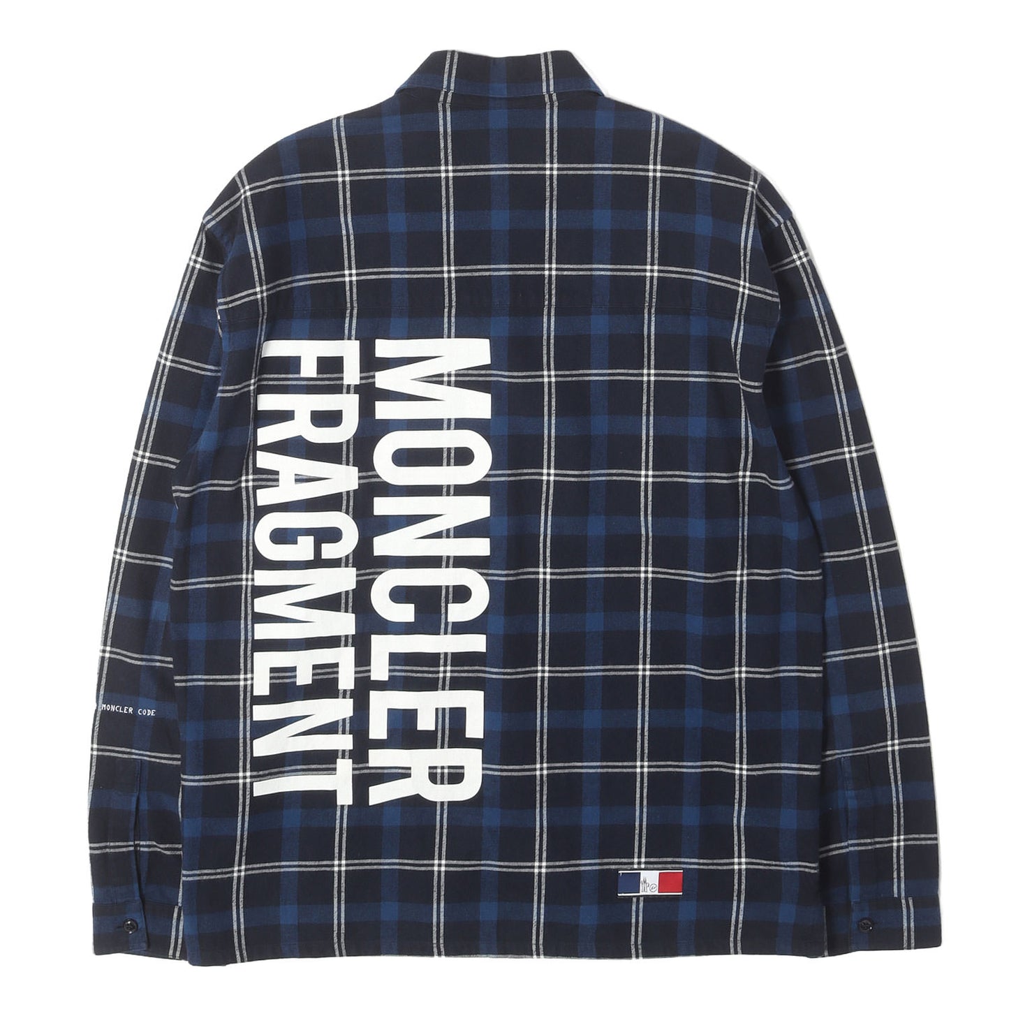 × fragment design バックロゴ チェック フランネルシャツ (CAMICIA)