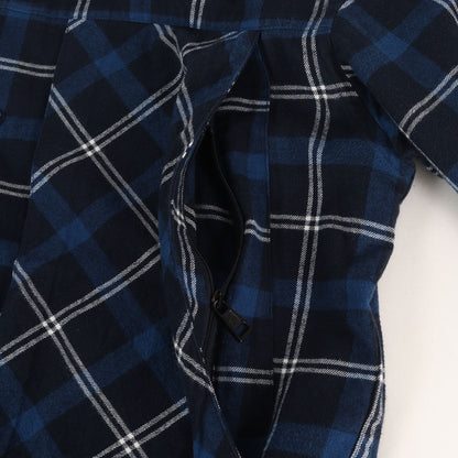 × fragment design バックロゴ チェック フランネルシャツ (CAMICIA)
