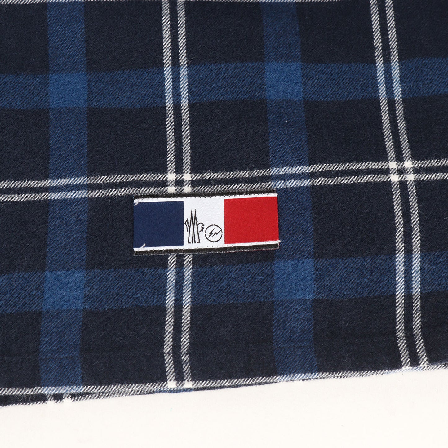 × fragment design バックロゴ チェック フランネルシャツ (CAMICIA)