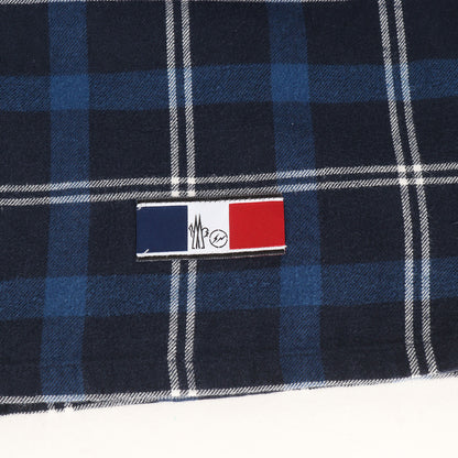 × fragment design バックロゴ チェック フランネルシャツ (CAMICIA)