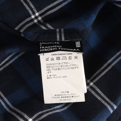 × fragment design バックロゴ チェック フランネルシャツ (CAMICIA)