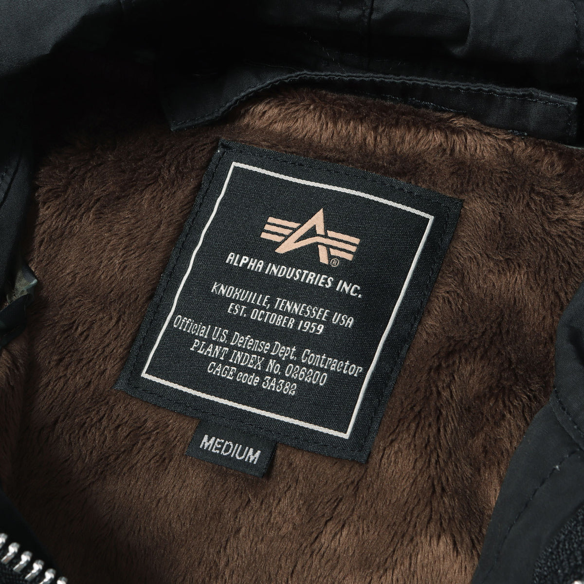 × ALPHA INDUSTRIES ラクーンファー ミリタリー モッズコート (M51 Field-Coat)