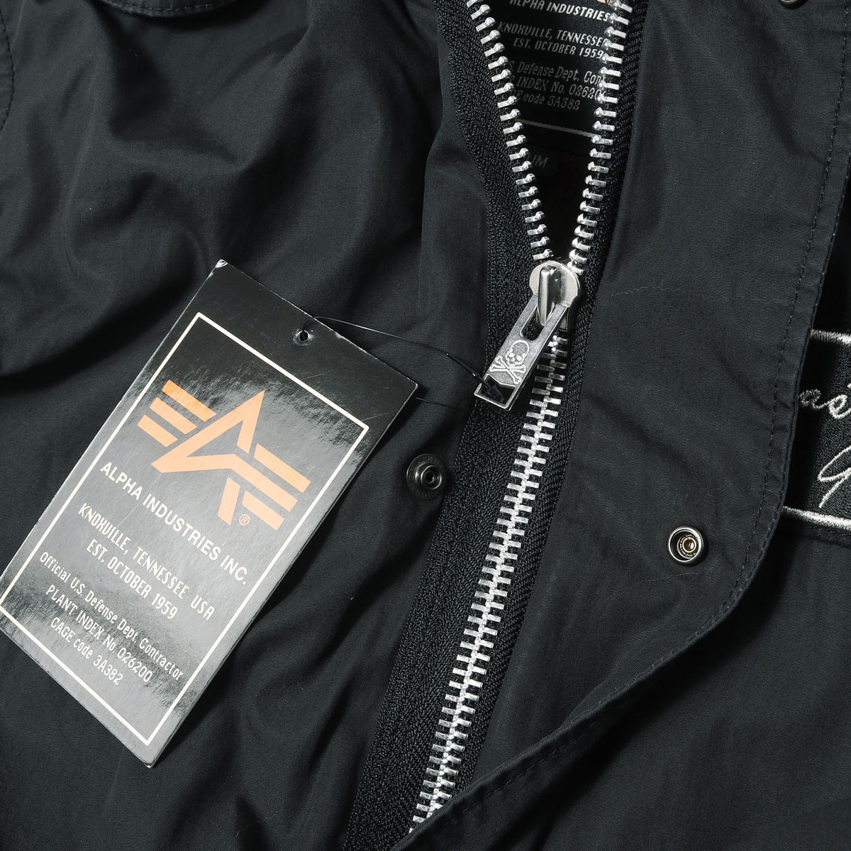 × ALPHA INDUSTRIES ラクーンファー ミリタリー モッズコート (M51 Field-Coat)