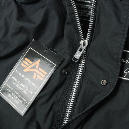 × ALPHA INDUSTRIES ラクーンファー ミリタリー モッズコート (M51 Field-Coat)