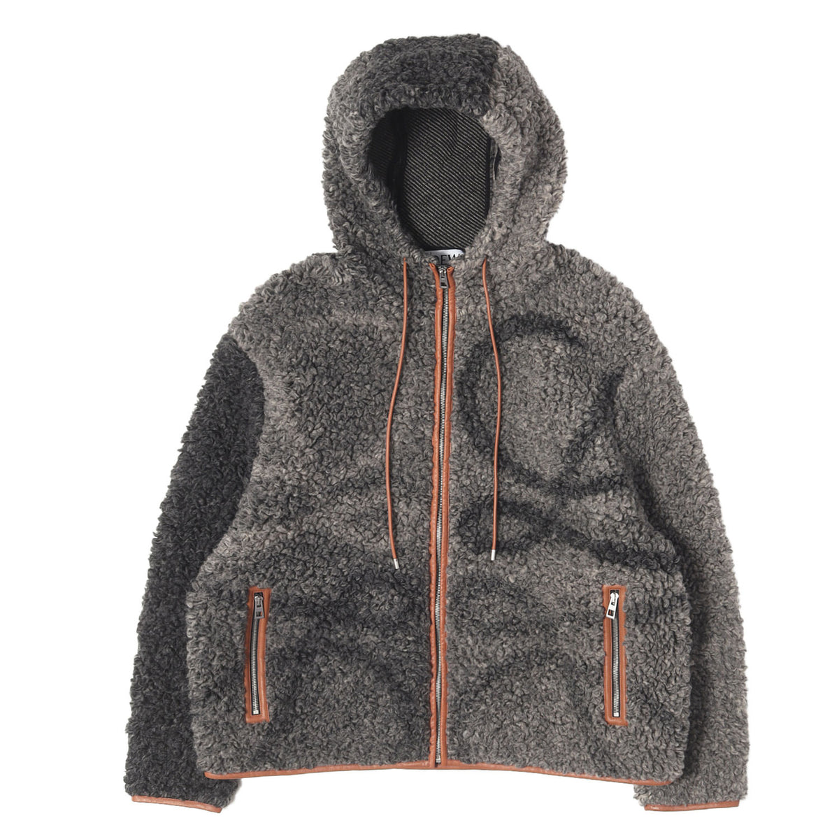24AW アナグラム フリース フーデッドジャケット (Anagram fleece hooded jacket)