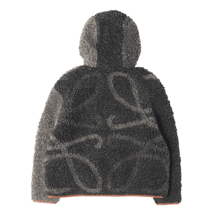 24AW アナグラム フリース フーデッドジャケット (Anagram fleece hooded jacket)