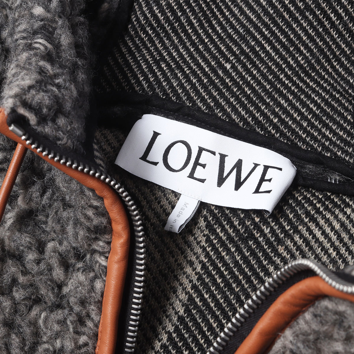 24AW アナグラム フリース フーデッドジャケット (Anagram fleece hooded jacket)