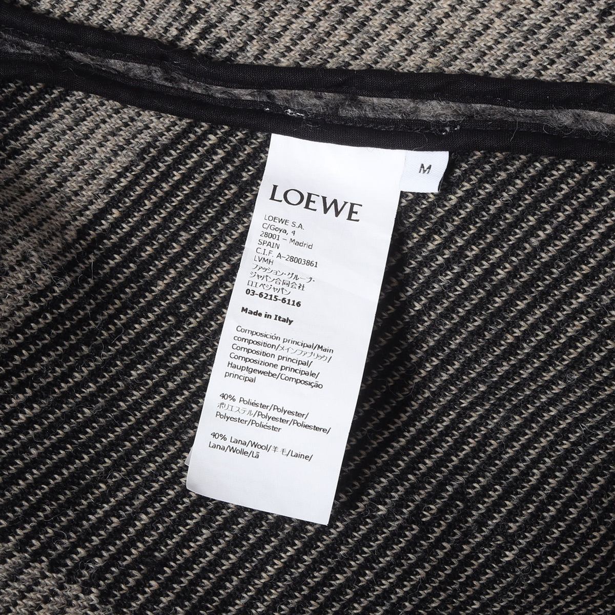 24AW アナグラム フリース フーデッドジャケット (Anagram fleece hooded jacket)