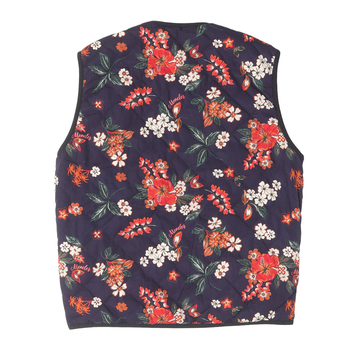 26SS フローラルパターン リバーシブル ダウンベスト (FRANQUI GILET)