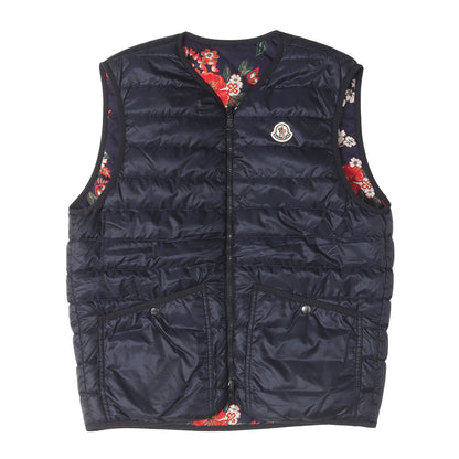 26SS フローラルパターン リバーシブル ダウンベスト (FRANQUI GILET)