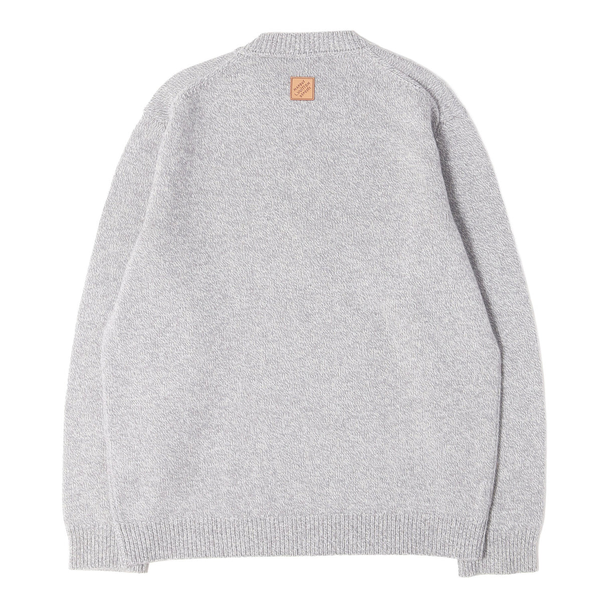 26SS チャンキー ウールカシミヤ クルーネック ニット