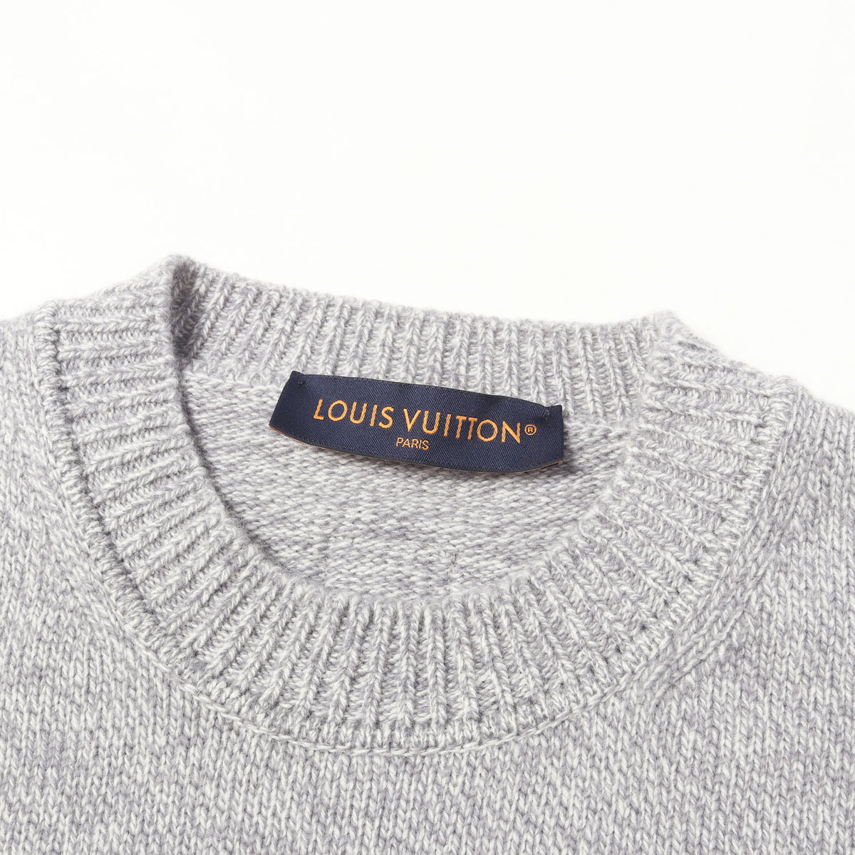 26SS チャンキー ウールカシミヤ クルーネック ニット
