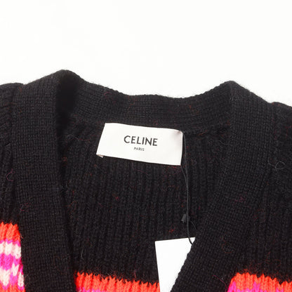 22AW ロゴジャガード ニット カーディガン (LOOSE CARDIGAN IN SKI JACQUARD WOOL)