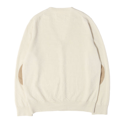 25SS エルボーパッチ ニット カーディガン (ELBOW PATCH WOOL CARDIGAN)