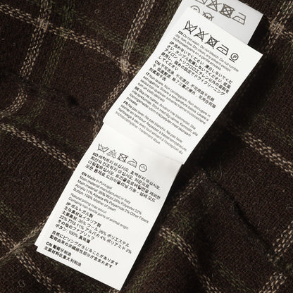 25AW チェック ニット カーディガン (CARDIGAN - Dorf Check Hairy Wool)