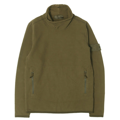 ゴーストピース ガーメントダイ モックネック スウェット (GARMENT DYED GHOST PIECE MOCK NECK)