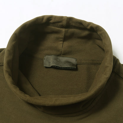 ゴーストピース ガーメントダイ モックネック スウェット (GARMENT DYED GHOST PIECE MOCK NECK)