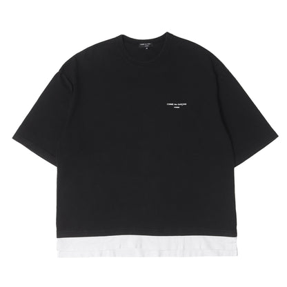 22SS ワンポイントロゴ レイヤード Tシャツ