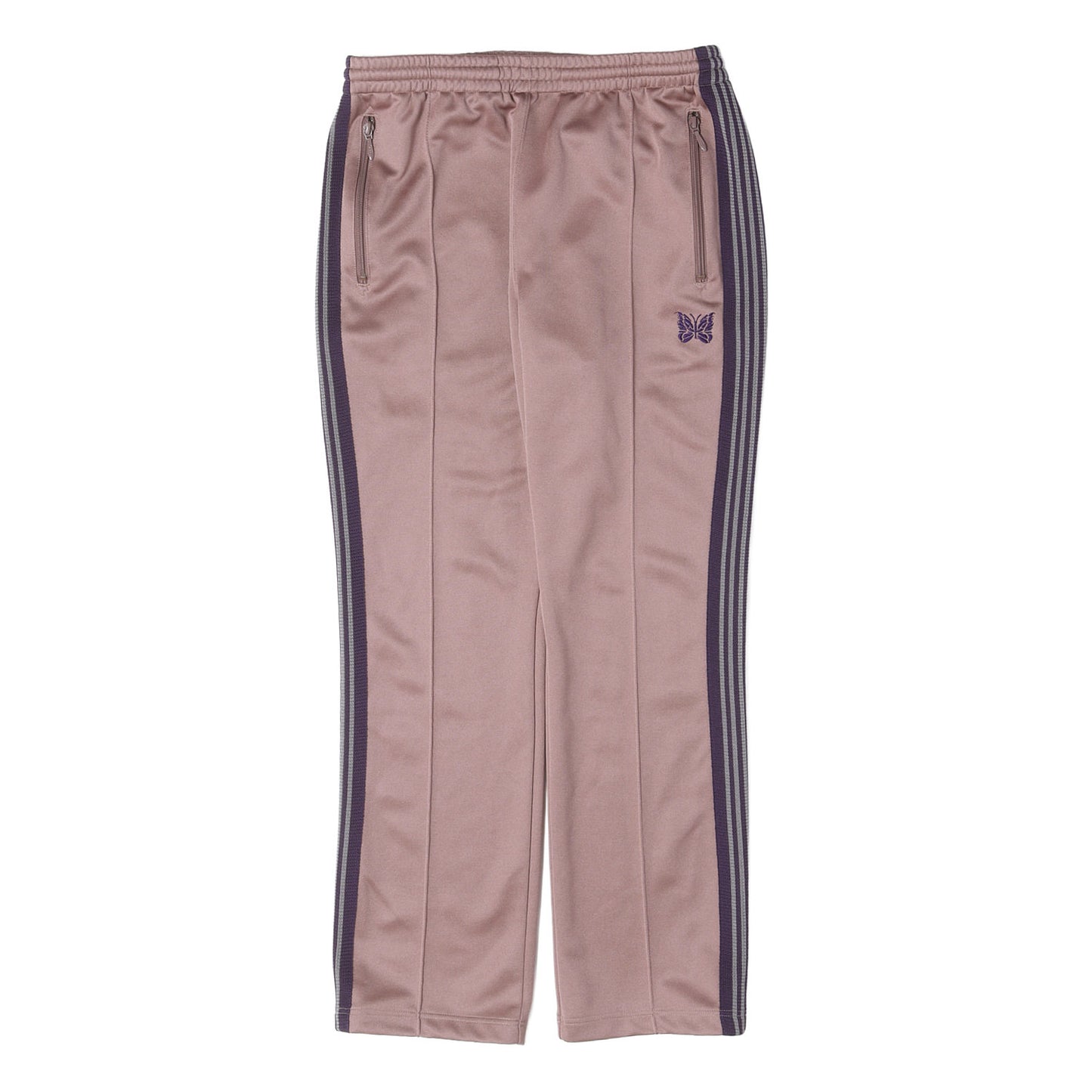 22AW パピヨン刺繍 ナロー トラックパンツ (Narrow Track Pant Poly Smooth)