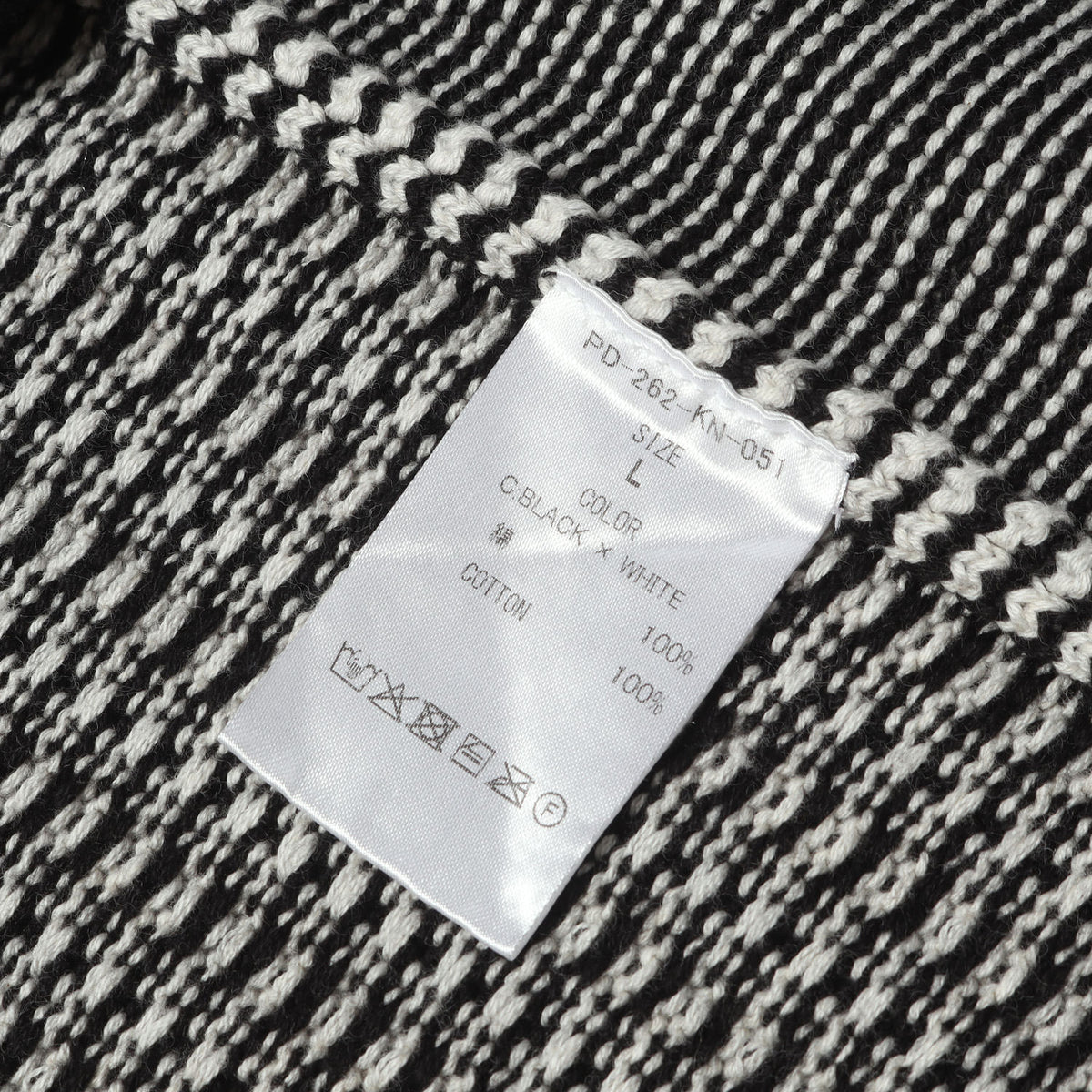26AW パネル切替 コットンニット シャツジャケット (MULTI KNIT SHIRT JACKET)