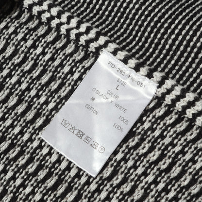 26AW パネル切替 コットンニット シャツジャケット (MULTI KNIT SHIRT JACKET)