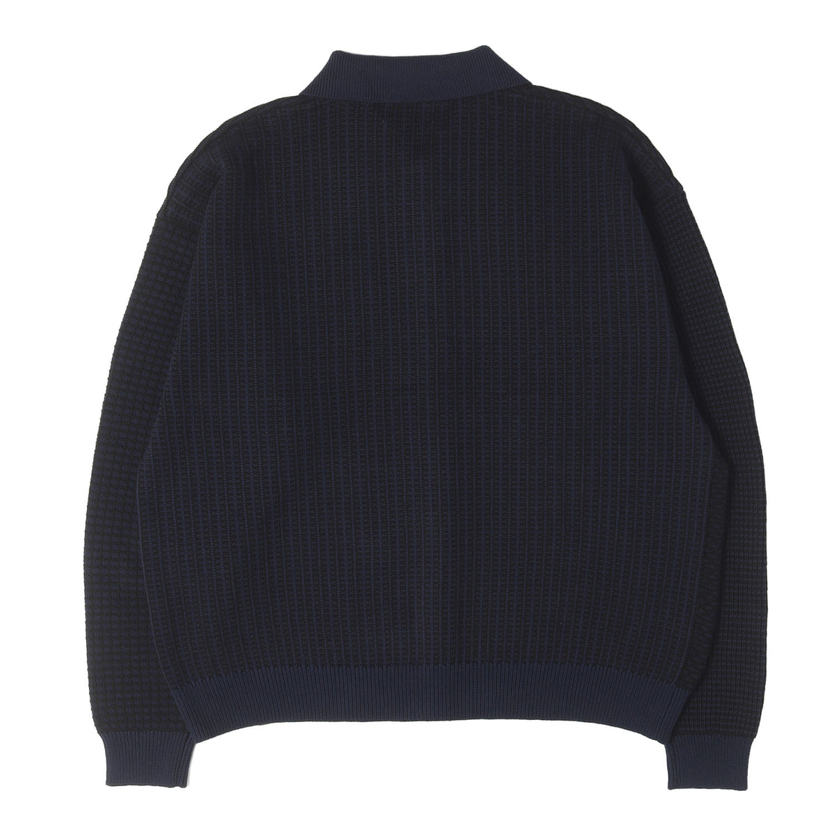 26AW パネル切替 コットンニット シャツジャケット (MULTI KNIT SHIRT JACKET)