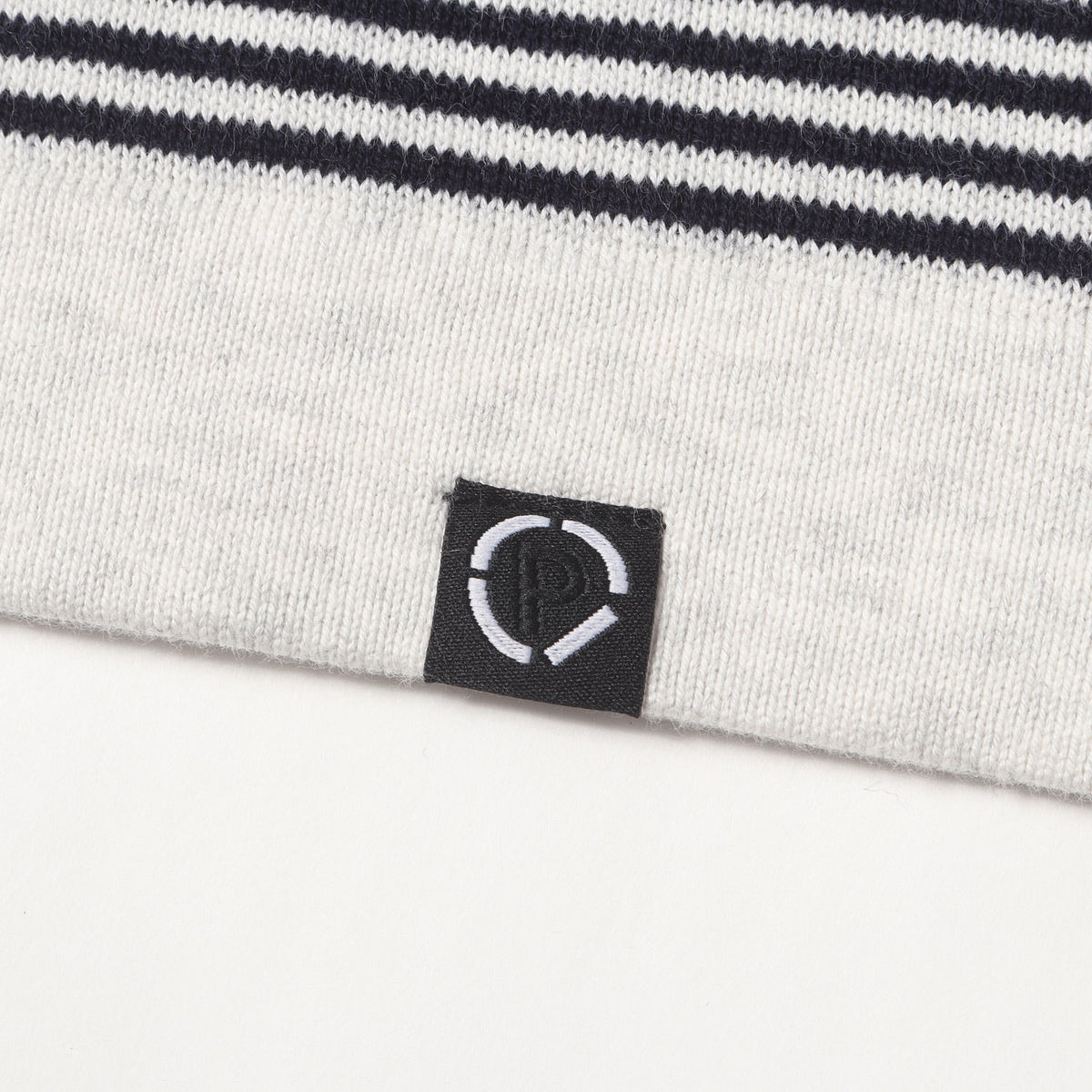 26AW ボーダージャガード カシミア混コットン ニット シャツ カーディガン (STRIPE KNIT SHIRT)